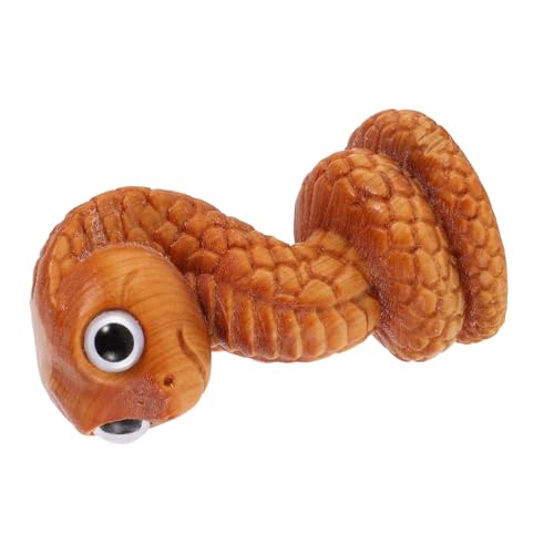 Toyvian Holzfigur Große Augen Schlange Handgeschnitzt Miniaturskulptur Als Dekoration Für Jahr Der Schlange Einzigartiges Chinesisches Zodiac Tierornament Für Zuhause Und Büro Toyvian Holzfigur Große Augen Schlange Handgeschnitzt Miniaturskulptur Als Dekoration Für Jahr Der Schlange Einzigartiges Chinesisches Zodiac Tierornament Für Zuhause Und Büro von Toyvian
