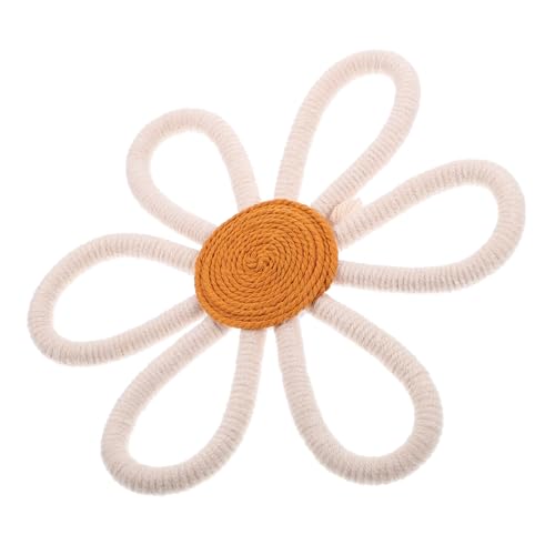 Toyvian Kinderzimmer Dekoration Boho-Gänseblümchen-Hängedekoration Hängendes Blumendekor für das Kinderzimmer wanddeko kinderzimmer wandpolsterung kinderzimmer Blumen-Wandbehang- von Toyvian