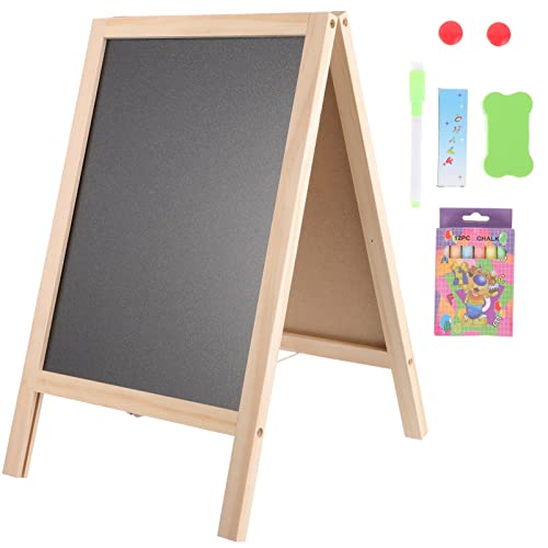 Toyvian Kreidetafel-Schilder Kreidetafel Mit Rahmen Doppelseitige Kreidetafel-Staffelei Für Den Gehweg Stabile Sandwich-Tafel Für Bar Und Restaurant Café Geschäft Büro Geschäft Oder Toyvian Kreidetafel-Schilder Kreidetafel Mit Rahmen Doppelseitige Kreidetafel-Staffelei Für Den Gehweg Stabile Sandwich-Tafel Für Bar Und Restaurant Café Geschäft Büro Geschäft Oder von Toyvian
