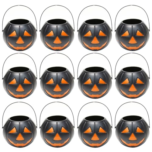 Toyvian Mini Kürbis Süßigkeiten Eimer Halloween Candy Holder Pot für Kreative Party Dekoration Sicher und Langlebig für Snacks und Süßigkeiten Toyvian Mini Kürbis Süßigkeiten Eimer Halloween Candy Holder Pot für Kreative Party Dekoration Sicher und Langlebig für Snacks und Süßigkeiten von Toyvian