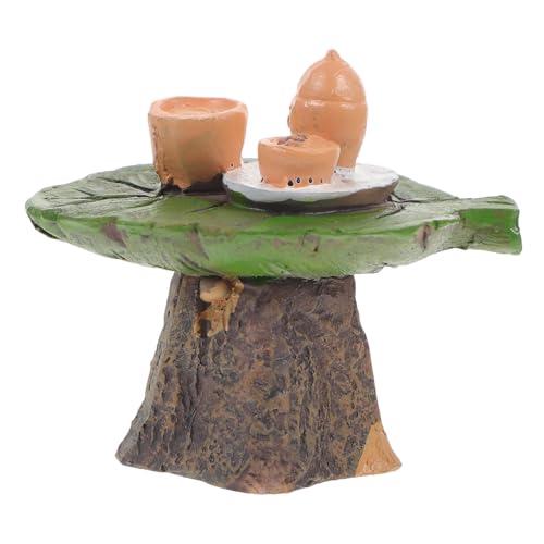 Toyvian Miniatur Teetisch Ornament Resin Für -landschaften Und Garten Deko Niedliche Tischdekoration Für Bonsai Partys Und Kreative Spielideen Toyvian Miniatur Teetisch Ornament Resin Für -landschaften Und Garten Deko Niedliche Tischdekoration Für Bonsai Partys Und Kreative Spielideen von Toyvian