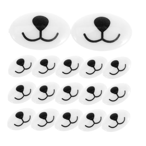 Toyvian Nasen- Und Mund-Set Für Spielzeug – 100-teiliges Bastelzubehör Ovale Sicherheitsnasen Mit Flachem Boden Für Puppen Toyvian Nasen- Und Mund-Set Für Spielzeug – 100-teiliges Bastelzubehör Ovale Sicherheitsnasen Mit Flachem Boden Für Puppen von Toyvian