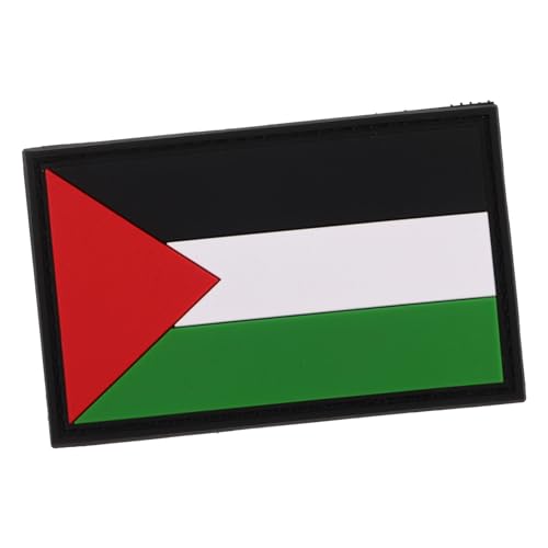 Toyvian Palästinenser Flagge Patch Kleines Besticktes Abzeichen für Rucksäcke Jacken und Hüte PVC Patch mit Feiner Verarbeitung für Vielseitige Anwendungen Toyvian Palästinenser Flagge Patch Kleines Besticktes Abzeichen für Rucksäcke Jacken und Hüte PVC Patch mit Feiner Verarbeitung für Vielseitige Anwendungen von Toyvian