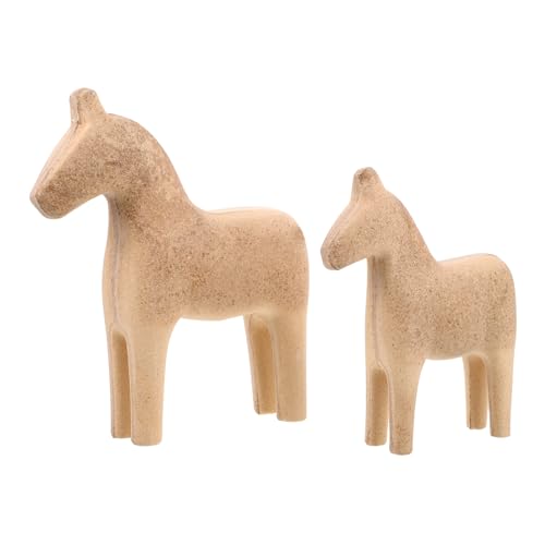 Toyvian Pferdedekor Skandinavische Pferdefigur Aus Holz Handgefertigt Tierornament Für Die Inneneinrichtung Toyvian Pferdedekor Skandinavische Pferdefigur Aus Holz Handgefertigt Tierornament Für Die Inneneinrichtung von Toyvian