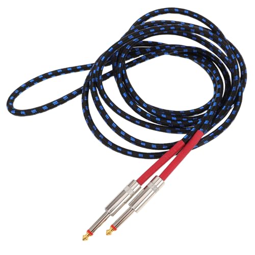 Toyvian Professionelles Gitarrenkabel mit Geflochtenem Mantel Rauscharm und Kompatibel Gitarre Bass Effektgeräten Flexibles Audio-kabel für Endstufen Pedale Keyboard Mikrofon Langlebig und Toyvian Professionelles Gitarrenkabel mit Geflochtenem Mantel Rauscharm und Kompatibel Gitarre Bass Effektgeräten Flexibles Audio-kabel für Endstufen Pedale Keyboard Mikrofon Langlebig und von Toyvian