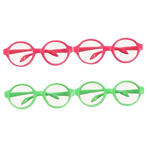 Toyvian Puppen-sonnenbrillen Aus Kunststoff 4 Stück Mini-brillen Für Puppen Jungen Und Mädchen Ankleidezubehör Verschleißfest Und Stilvoll Toyvian Puppen-sonnenbrillen Aus Kunststoff 4 Stück Mini-brillen Für Puppen Jungen Und Mädchen Ankleidezubehör Verschleißfest Und Stilvoll von Toyvian