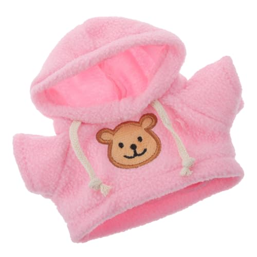 Toyvian Puppenkleidung für Stoffbären Austauschbare T-Shirt Kleidung Süßes Plüschbären Outfit Kompakte Stofftierbekleidung Trendige Kleidung für Puppen von Toyvian
