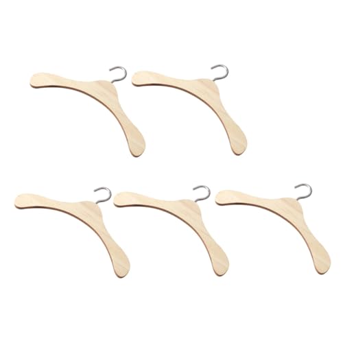 Toyvian Puppenständer 5 Stück Miniatur-kleiderbügel Aus Holz für Puppen Kleiderbügel für Jungen und Mädchen Kleiderbügel Aus Holz für Miniatur-Puppen Toyvian Puppenständer 5 Stück Miniatur-kleiderbügel Aus Holz für Puppen Kleiderbügel für Jungen und Mädchen Kleiderbügel Aus Holz für Miniatur-Puppen von Toyvian
