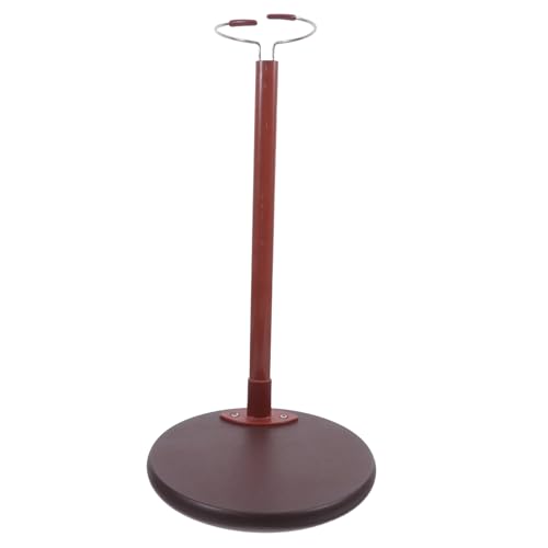 Toyvian Puppenständer Puppenzubehör Doll Standinhaber Basen Spielzeugständer Displayhalter Für Actionfiguren Puppenhalter Kunststoff Puppeninhaber Verstellbare Puppenbestände Plastik Braun von Toyvian