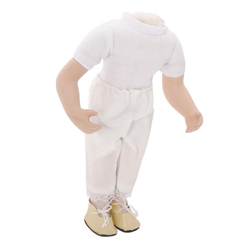 Toyvian Puppenzubehör aus Keramik kinderspielzeug für Puppenzusatz Puppenhandwerk Puppenfigur DIY liefert Puppenmaterialien selber Machen Puppe Dicke Körper Stoff Weiß Toyvian Puppenzubehör aus Keramik kinderspielzeug für Puppenzusatz Puppenhandwerk Puppenfigur DIY liefert Puppenmaterialien selber Machen Puppe Dicke Körper Stoff Weiß von Toyvian