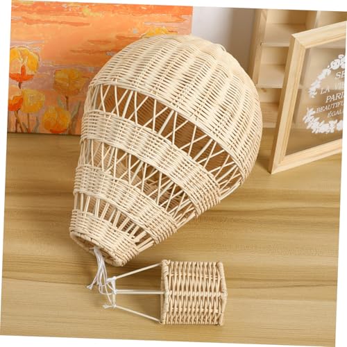 Toyvian Rattan Geflochtener Heißluftballon Hängedekoration aus Robustem Naturmaterial für Kinderzimmer und Wohnzimmer Vielseitige Wanddeko im Boho-stil für Babyzimmer und Toyvian Rattan Geflochtener Heißluftballon Hängedekoration aus Robustem Naturmaterial für Kinderzimmer und Wohnzimmer Vielseitige Wanddeko im Boho-stil für Babyzimmer und von Toyvian