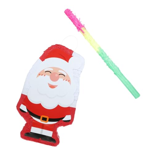 Toyvian Santa Claus Pinata mit Weihnachtsdeko für Party Buntes Design zum Befüllen mit Süßigkeiten für Weihnachtsfeier und Familienaktivitäten Toyvian Santa Claus Pinata mit Weihnachtsdeko für Party Buntes Design zum Befüllen mit Süßigkeiten für Weihnachtsfeier und Familienaktivitäten von Toyvian