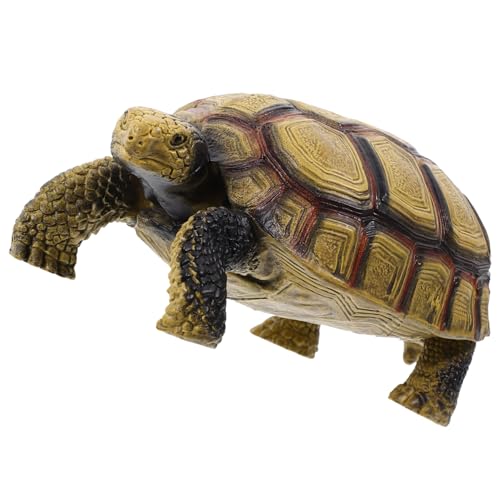 Toyvian Schildkrötenmodell Kinderspielzeug Künstliche Schildkrötenstatuen Schildkrötendekorationen Spielzeugschildkrötenfigur Schildkröten Desktop Dekoration Schildkrötenornament von Toyvian