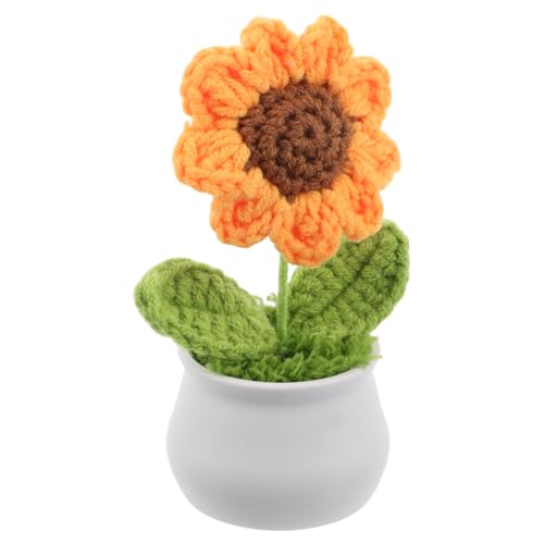 Toyvian Simulierte Sonnenblume Plüschblumen Süße Häkelarbeit Gestrickte Sonnenblume Sonnenblumenplüsch Gehäkelte Sonnenblume Auto Pflanzen Gestrickte Blumen Sonnenblumen-Bonsai Häkeln Garn Toyvian Simulierte Sonnenblume Plüschblumen Süße Häkelarbeit Gestrickte Sonnenblume Sonnenblumenplüsch Gehäkelte Sonnenblume Auto Pflanzen Gestrickte Blumen Sonnenblumen-Bonsai Häkeln Garn von Toyvian