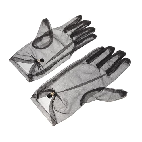 Toyvian Sommerliche Damen Gartenhandschuhe aus Atmungsaktivem Netzstoff Sonnenschutz Dehnbar und Leicht für Gartenarbeit Hausarbeit Outdoor Aktivitäten Schwarz Toyvian Sommerliche Damen Gartenhandschuhe aus Atmungsaktivem Netzstoff Sonnenschutz Dehnbar und Leicht für Gartenarbeit Hausarbeit Outdoor Aktivitäten Schwarz von Toyvian