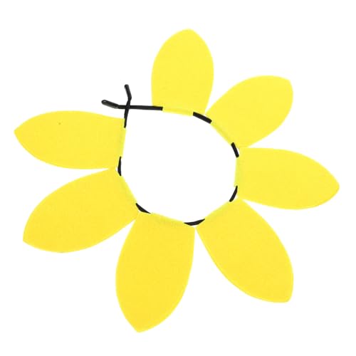 Toyvian Sonnenblumen Haarreif Party Haarschmuck Gelb für Damen Mädchen Geburtstagsfeier Karneval Cosplay Festival Vielseitiger Stirnband Haarkranz für Hochzeit Strand und Fotoshootings von Toyvian
