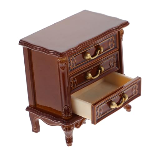 Toyvian Spielzeuge Mini-kommode Zubehör Für Puppenhäuser Garderobenschrank Miniatur-nachttisch Aus Holz 1/12 Miniaturmöbel Puppenmöbel Kid Mini Spielzeug Abs Puppenhaus Minischrank Kind Toyvian Spielzeuge Mini-kommode Zubehör Für Puppenhäuser Garderobenschrank Miniatur-nachttisch Aus Holz 1/12 Miniaturmöbel Puppenmöbel Kid Mini Spielzeug Abs Puppenhaus Minischrank Kind von Toyvian