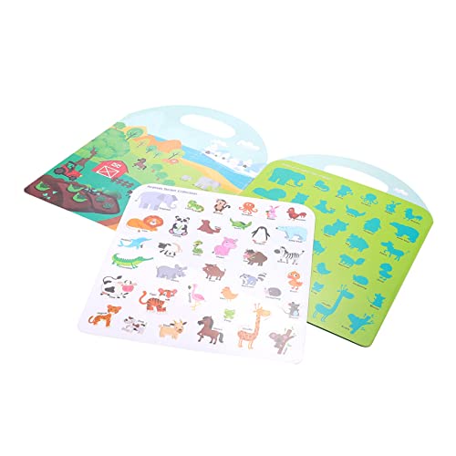 Toyvian Stickerbuch für Frühe Bildungsaufkleber Lustiges Aufkleberbuch Kognitiven Fähigkeiten für Vorschulkinder und Kleinkinder Mit Tieren und Bunten Designs Toyvian Stickerbuch für Frühe Bildungsaufkleber Lustiges Aufkleberbuch Kognitiven Fähigkeiten für Vorschulkinder und Kleinkinder Mit Tieren und Bunten Designs von Toyvian