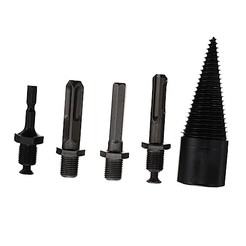 Toyvian Teiliges Set Holzspaltbohrer Langlebiger Kegelbohrer mit Rutsch Design für für Einfache und Effiziente Holzspaltung Toyvian Teiliges Set Holzspaltbohrer Langlebiger Kegelbohrer mit Rutsch Design für für Einfache und Effiziente Holzspaltung von Toyvian