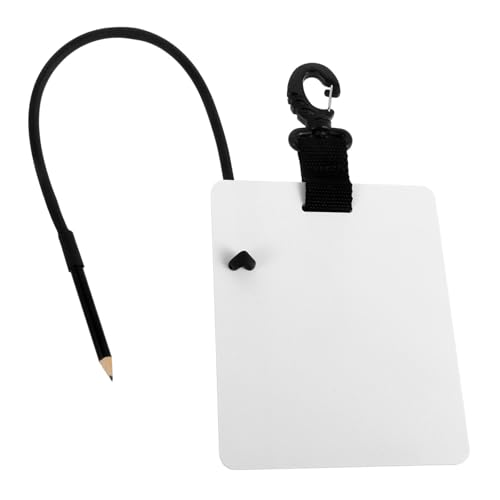Toyvian Unterwasser Schreibtafel mit Clip Leichte Schreibplatte für Taucher Notizgerät für Unterwasserkommunikation und Kreative Notizen während Des Tauchens Toyvian Unterwasser Schreibtafel mit Clip Leichte Schreibplatte für Taucher Notizgerät für Unterwasserkommunikation und Kreative Notizen während Des Tauchens von Toyvian