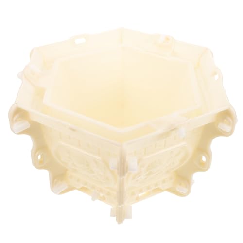 Toyvian Wiederverwendbare Sechseckige Pflanzform aus Dickem Kunststoff Vielseitige DIY Blumentopf Gießform für Beton und Bonsai Robuste und Flexible Epoxidharz Form für Einzigartige Toyvian Wiederverwendbare Sechseckige Pflanzform aus Dickem Kunststoff Vielseitige DIY Blumentopf Gießform für Beton und Bonsai Robuste und Flexible Epoxidharz Form für Einzigartige von Toyvian