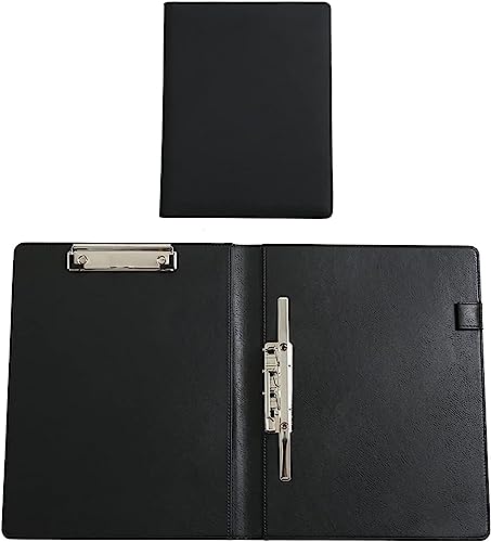 Portfolio-Ordner, A4-Ordner, Dokument, 2 Packungen A4-Faltmappe mit Doppelmappen, Multifunktions-Binder-Schreibtafel mit Stifthalter für Schule, Büro, Geschäftsdatei (Farbe: Blau) (Farbe: Blau) von TozLu