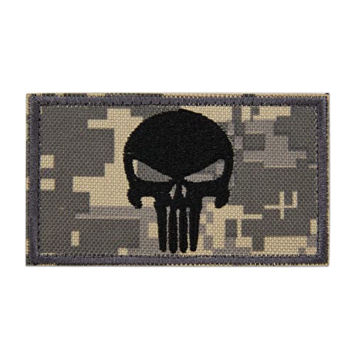 Patches Klett Militär Deutschland Bundeswehr Patch Klett Patches Camouflage Punisher Für Taktische Kleidung Rucksack Baseballkappe Uniform Weste Hundegeschirr Punisher Patch von TraLxwee