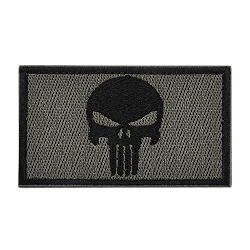 Patches Klett Militär Deutschland Bundeswehr Patch Klett Patches Grün Punisher Für Taktische Kleidung Rucksack Baseballkappe Uniform Weste Hundegeschirr Punisher Patch von TraLxwee