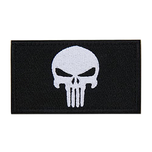 Patches Klett Militär Deutschland Bundeswehr Patch Klett Patches Punisher Für Taktische Kleidung Rucksack Baseballkappe Uniform Weste Hundegeschirr Punisher Patch von TraLxwee