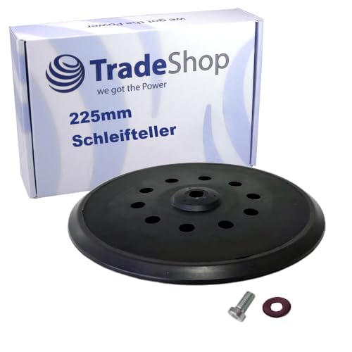 Trade-Shop Klettteller/Schleifteller/Stützteller 225mm hart kompatibel mit FLEX Giraffe WST 700 VV, WSE 7 Vario ersetzt 501.360, 366.862 Trade-Shop Klettteller/Schleifteller/Stützteller 225mm hart kompatibel mit FLEX Giraffe WST 700 VV, WSE 7 Vario ersetzt 501.360, 366.862 von Trade-Shop