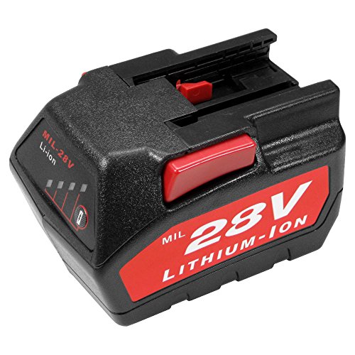 Trade-Shop Li-Ion Akku 28V 2000mAh ersetzt AEG/Milwaukee 48-11-2830 0700956730 für V28BS V28JSB V28SX V28MS V28VC 0719-22 V28 0721-21 28V 4933416345 C12-28 DCR Trade-Shop Li-Ion Akku 28V 2000mAh ersetzt AEG/Milwaukee 48-11-2830 0700956730 für V28BS V28JSB V28SX V28MS V28VC 0719-22 V28 0721-21 28V 4933416345 C12-28 DCR von Trade-Shop