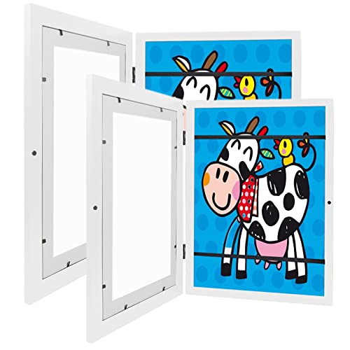 2 Stück Bilderrahmen Kinderzeichnungen A4 Kunst Bilderrahmen Kinder Kunstrahmen Frontöffnung A4 Kunstfoto Rahmen kinder Kunst Bilderrahmen Kids Art Frame Wand Kunst Fotorahmen Weiß 2 Stück Bilderrahmen Kinderzeichnungen A4 Kunst Bilderrahmen Kinder Kunstrahmen Frontöffnung A4 Kunstfoto Rahmen kinder Kunst Bilderrahmen Kids Art Frame Wand Kunst Fotorahmen Weiß von Trafagala