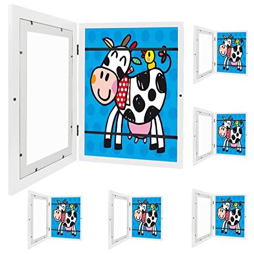 6 Stück Bilderrahmen Kinderzeichnungen A4 Kunst Bilderrahmen Kinder Kunstrahmen Frontöffnung A4 Kunstfoto Rahmen kinder Kunst Bilderrahmen Kids Art Frame Wand Kunst Fotorahmen Weiß 6 Stück Bilderrahmen Kinderzeichnungen A4 Kunst Bilderrahmen Kinder Kunstrahmen Frontöffnung A4 Kunstfoto Rahmen kinder Kunst Bilderrahmen Kids Art Frame Wand Kunst Fotorahmen Weiß von Trafagala