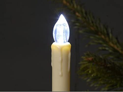 Trango 24-flammig 340047KW Außen LED-Christbaumkerzen Outdoor Weihnachtskerzen kaltweiss leuchtend – 24 Kerzen mit Stecksystem Außenbereich leuchtende Weihnachten - Christmas Candle LED auswechselbar Trango 24-flammig 340047KW Außen LED-Christbaumkerzen Outdoor Weihnachtskerzen kaltweiss leuchtend – 24 Kerzen mit Stecksystem Außenbereich leuchtende Weihnachten - Christmas Candle LED auswechselbar von Trango