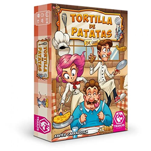 TRANJIS GAMES 49066 Tortilla mit Pfoten, The Game Spiel, bunt von Tranjis games