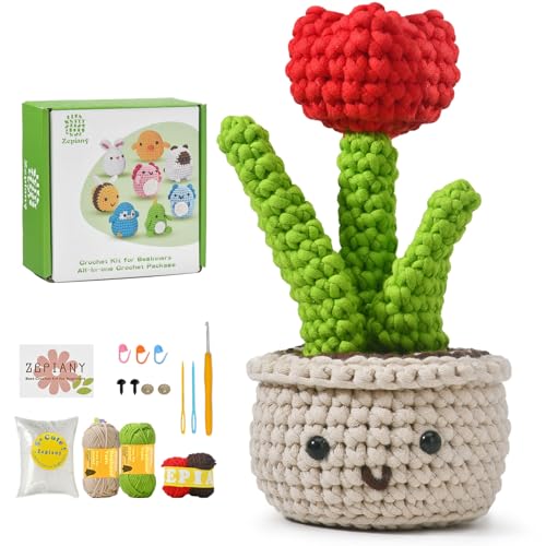 TranquilHome Crochet Set Amigurumi,Häkelset Für Anfänger Häkelblumen,Häkel Set Gehäkelte Blumen Schritt-Für-Schritt-Video-Erklärun,Strickset Für Anfänger-Wunderbar Kreative Geschenke TranquilHome Crochet Set Amigurumi,Häkelset Für Anfänger Häkelblumen,Häkel Set Gehäkelte Blumen Schritt-Für-Schritt-Video-Erklärun,Strickset Für Anfänger-Wunderbar Kreative Geschenke von TranquilHome