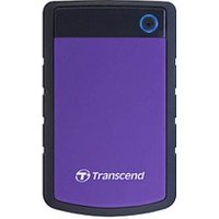 Transcend StoreJet 25H3B 2 TB externe HDD-Festplatte schwarz, violett von Transcend