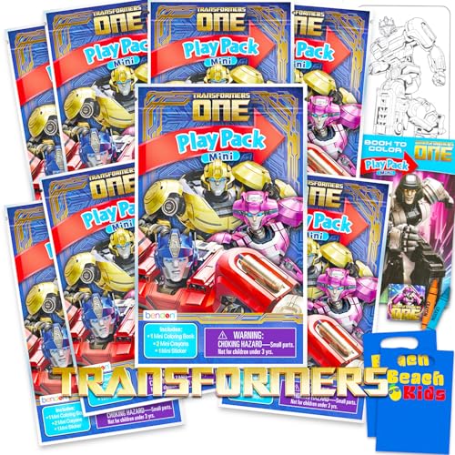 8-teiliges Transformers Mini-Partygeschenk-Set – Paket mit 8 Optimus-Prime-Spielpackungen mit Mini-Malbüchern, Aufklebern und Geschenktüten, Transformers Birthday-Partyzubehör, Dekorationen 8-teiliges Transformers Mini-Partygeschenk-Set – Paket mit 8 Optimus-Prime-Spielpackungen mit Mini-Malbüchern, Aufklebern und Geschenktüten, Transformers Birthday-Partyzubehör, Dekorationen von Transformers