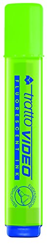 TRATTO 830209-confezione von Marker fluoreszierend, Farbe: Lime von Tratto