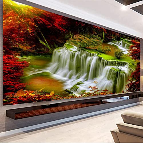 Trayosin Diamond Painting Erwachsene Groß XXL 5D Landschaft Full Diamond Painting Set DIY Malerei Strass Dimontpainting Wasserfall Natur Diamant Painting Bilder für Heim-Wanddekoration (100x40cm) von Trayosin