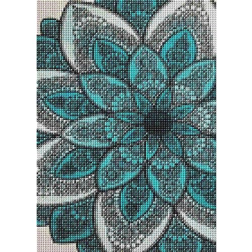 Trayosin Diamond Painting Mandala, DIY 5d Diamant Painting Bilder Erwachsene Kinder Voller Stickerei Malerei, Diamant Malerei Kits Malen nach Zahlen für Home Wand Décor (Mandala1,30x40cm) von Trayosin