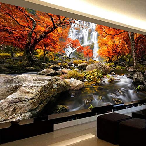 Trayosin Diamond Painting Wasserfall Natur 5D Diamant Painting Bilder Erwachsene Groß xxl Diamant Malerei Kits mit Diamond Painting Zubehör Als Geschsenk Und Wanddekoration Zu Hause (100x40cm) von Trayosin