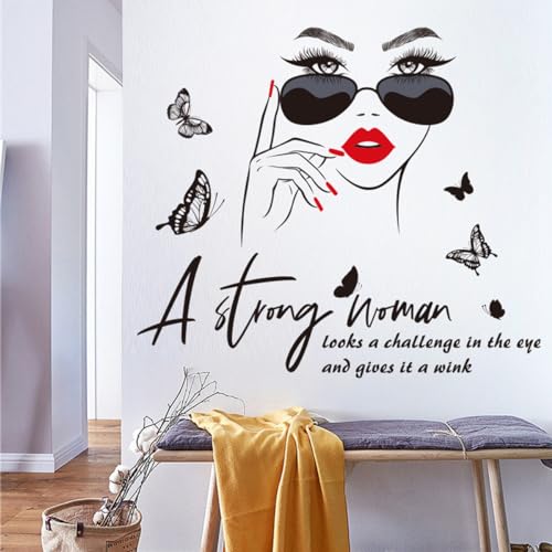 Wand Dekoration Boho Wand Sticker - Mädchen Schmetterling Abnehmbare Wanddeko Wandsticker Wandtattoo DIY Dekorative Kunst Wandaufkleber 0324 Wand Dekoration Boho Wand Sticker - Mädchen Schmetterling Abnehmbare Wanddeko Wandsticker Wandtattoo DIY Dekorative Kunst Wandaufkleber 0324 von Traziewell