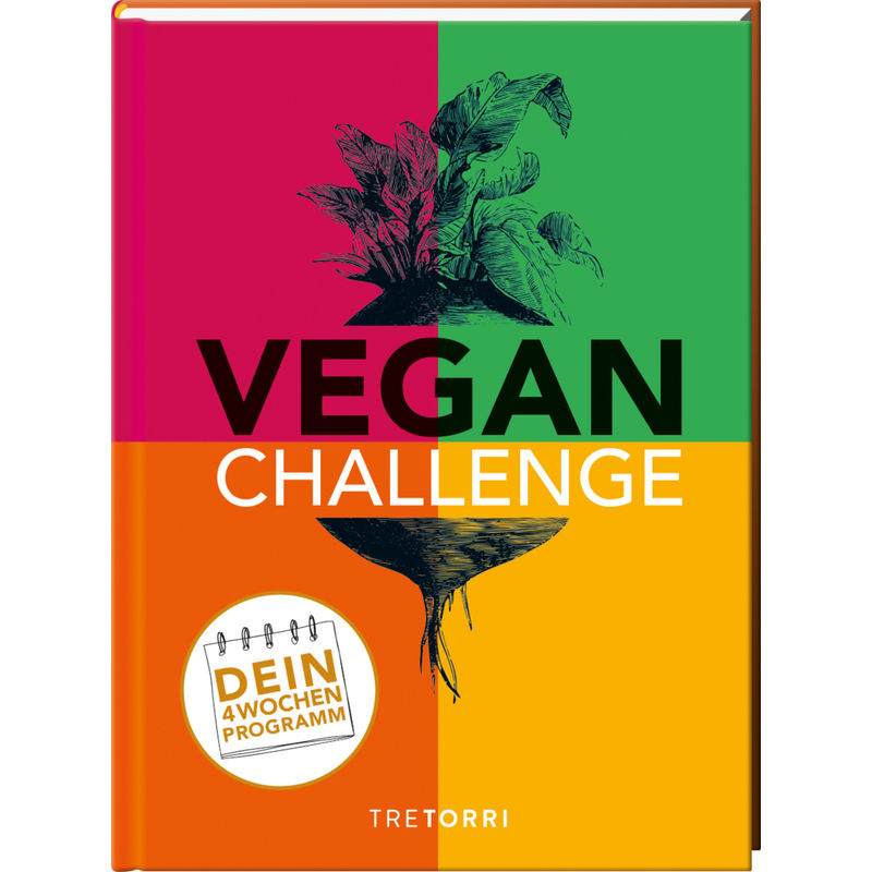 Vegan-Challenge, Gebunden von Tre Torri