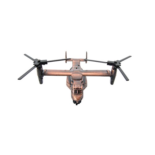 TreasureGurus Metallnachbildung USAF USMC V-22 Osprey VTOL Druckguss Bleistiftspitzer TreasureGurus Metallnachbildung USAF USMC V-22 Osprey VTOL Druckguss Bleistiftspitzer von TreasureGurus