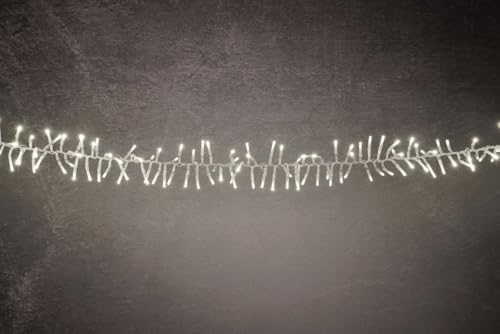 Trend Line LED-Lichterkette Cluster Außen 3 m warmweiß-transparent mit Timer, Dimmer Lichterketten von Trend Line
