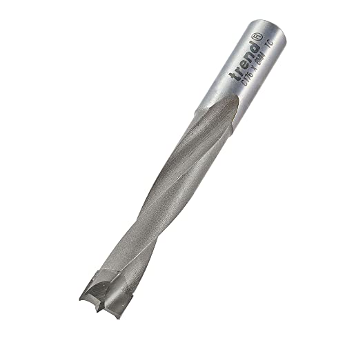 Trend CraftPro Dübelbohrer-Fräser, 8 mm Schaft, 8 mm Schnittdurchmesser & 35 mm Schnittlänge, Hartmetallbestückt, C176X8MMTC Trend CraftPro Dübelbohrer-Fräser, 8 mm Schaft, 8 mm Schnittdurchmesser & 35 mm Schnittlänge, Hartmetallbestückt, C176X8MMTC von TREND