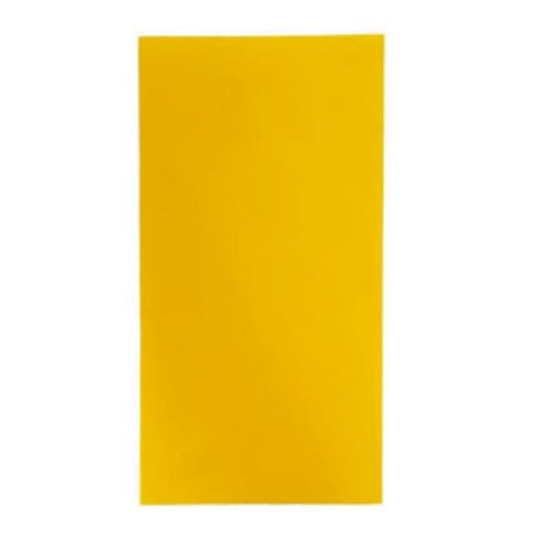 Wachsplatten 2 Stück gelb 200 x 100 mm – Verzierwachs zum Kerzen dekorieren von TrendLight
