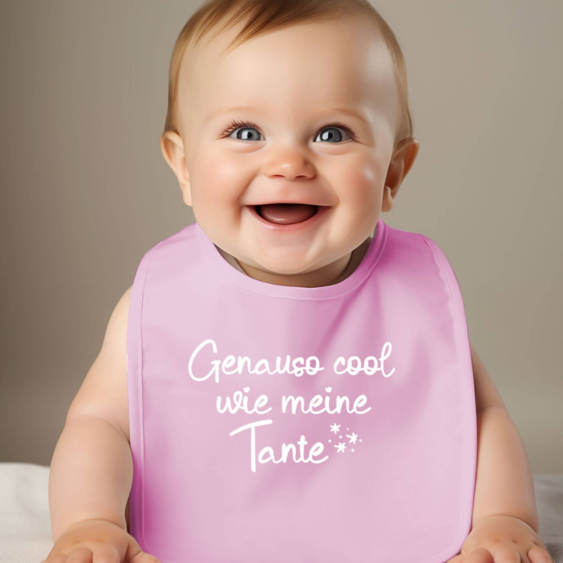 Baby Lätzchen - Viele Farben Erhältlich | Sprüche Genauso Cool Wie Meine Tante Fun Babygeschenk- Geburt-Taufe-Handbedruckt Baby Lätzchen - Viele Farben Erhältlich | Sprüche Genauso Cool Wie Meine Tante Fun Babygeschenk- Geburt-Taufe-Handbedruckt von TrendMama