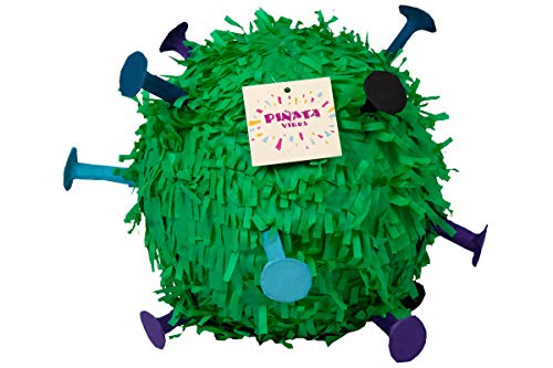 Trendario Pinata Virus, Ideal zum Befüllen mit Süßigkeiten und Geschenken - Piñata für Kindergeburtstag Spiel, Geschenkidee, Partyspiele von Trendario